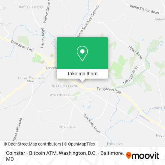 Coinstar - Bitcoin ATM map