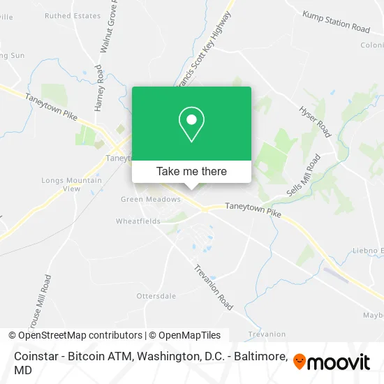 Coinstar - Bitcoin ATM map