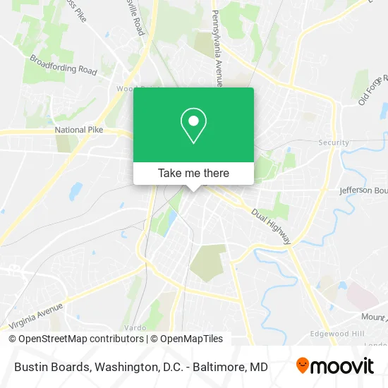 Bustin Boards map