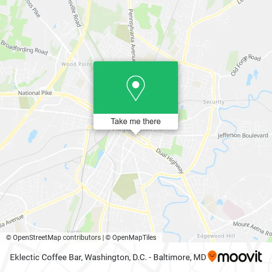 Eklectic Coffee Bar map