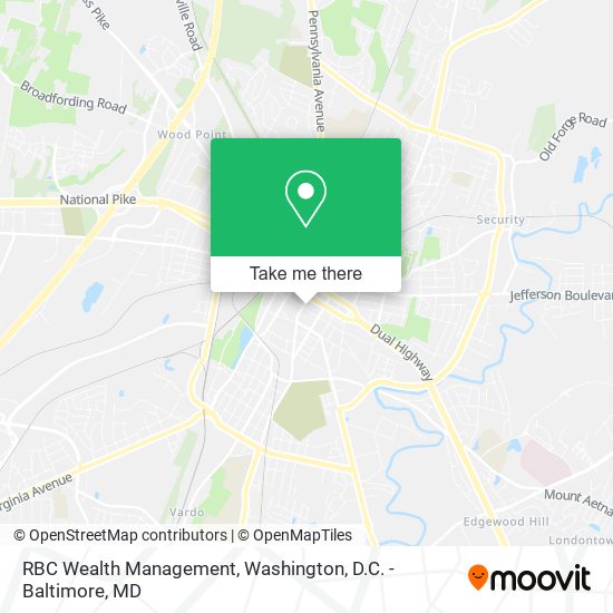 RBC Wealth Management map