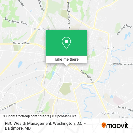 RBC Wealth Management map