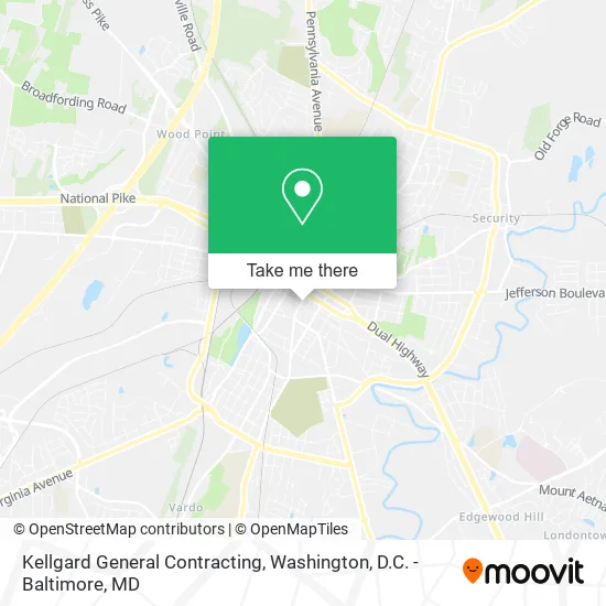 Kellgard General Contracting map
