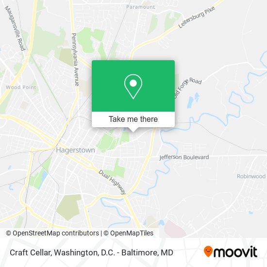 Mapa de Craft Cellar