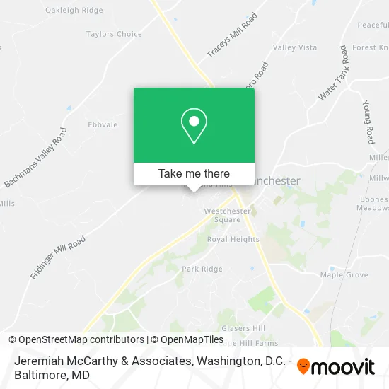 Jeremiah McCarthy & Associates map