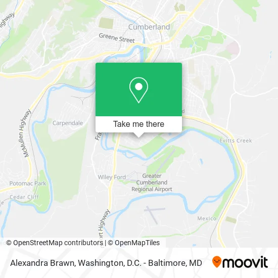 Alexandra Brawn map