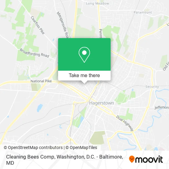 Cleaning Bees Comp map