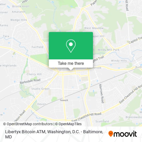 Libertyx Bitcoin ATM map