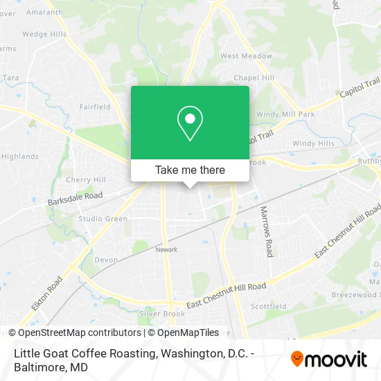 Little Goat Coffee Roasting map