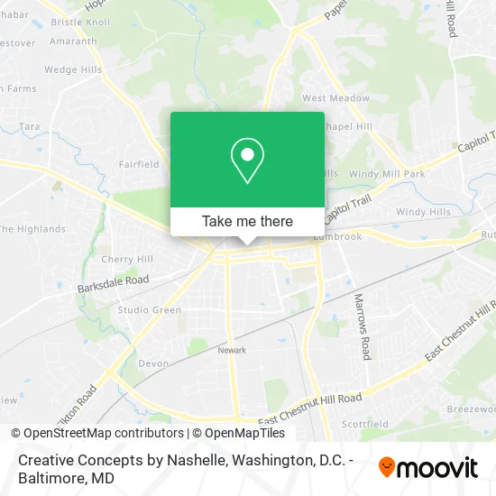Creative Concepts by Nashelle map