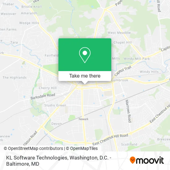 KL Software Technologies map