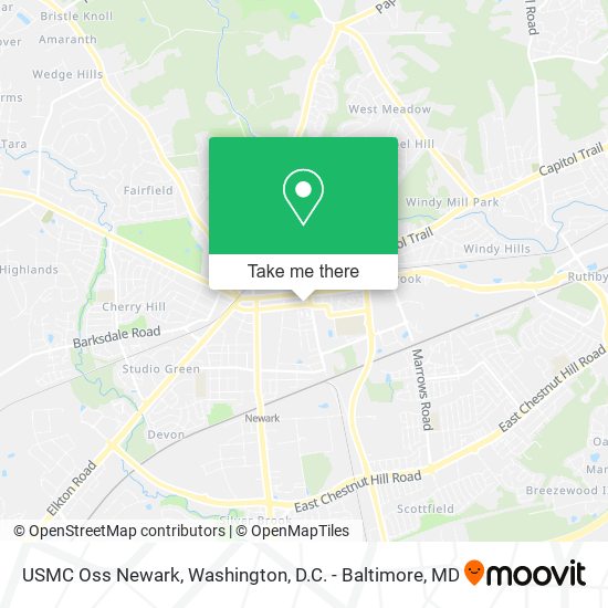 Mapa de USMC Oss Newark