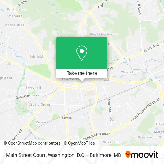 Main Street Court map