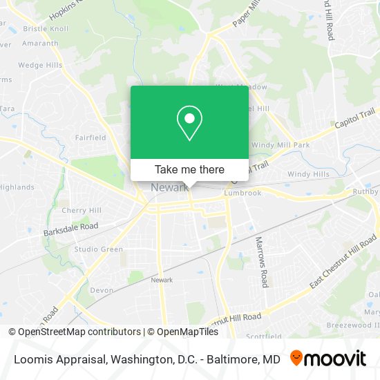 Mapa de Loomis Appraisal