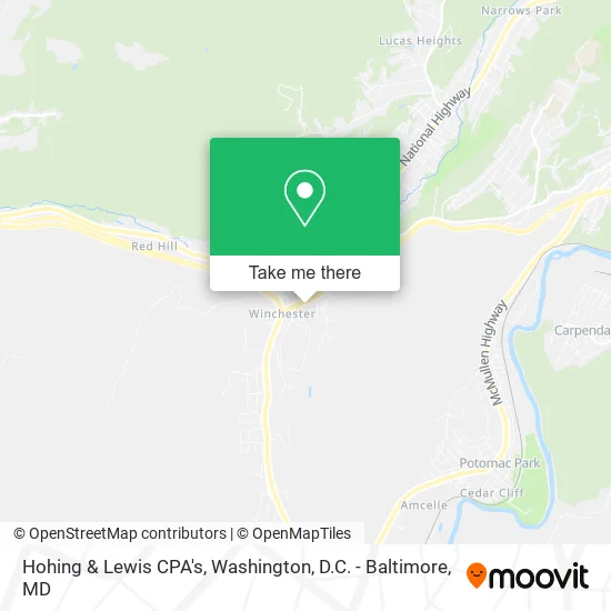 Hohing & Lewis CPA's map