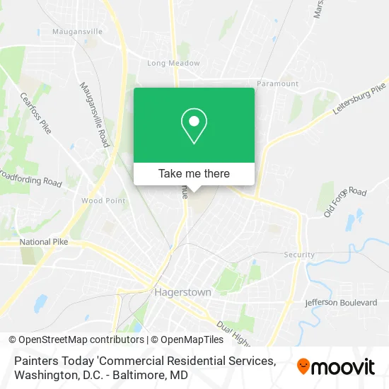 Painters Today 'Commercial Residential Services map