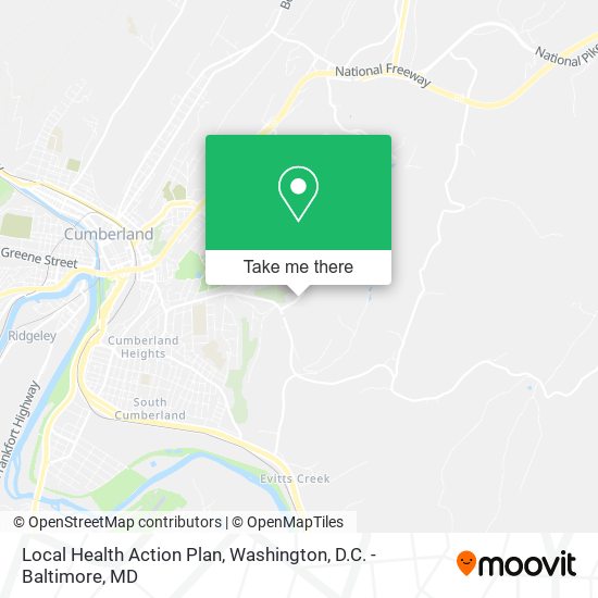 Local Health Action Plan map