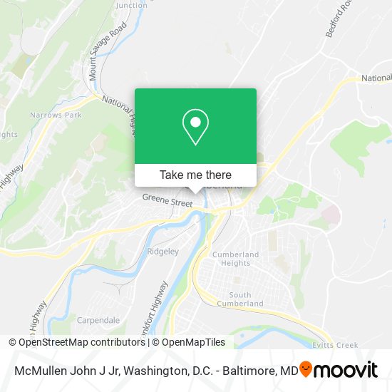 McMullen John J Jr map