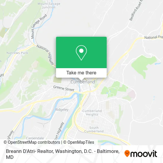 Breann D'Atri- Realtor map