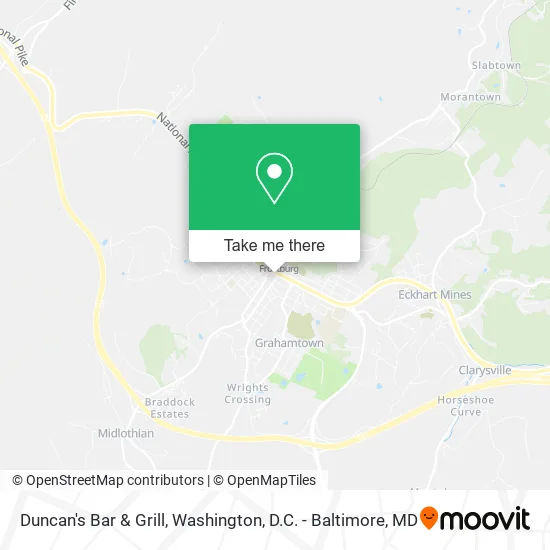 Duncan's Bar & Grill map