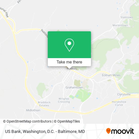 Mapa de US Bank