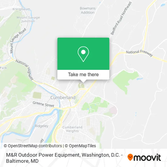 Mapa de M&R Outdoor Power Equipment