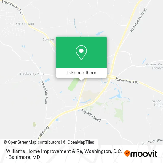 Williams Home Improvement & Re map