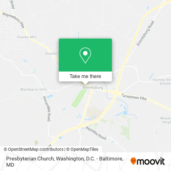 Presbyterian Church map