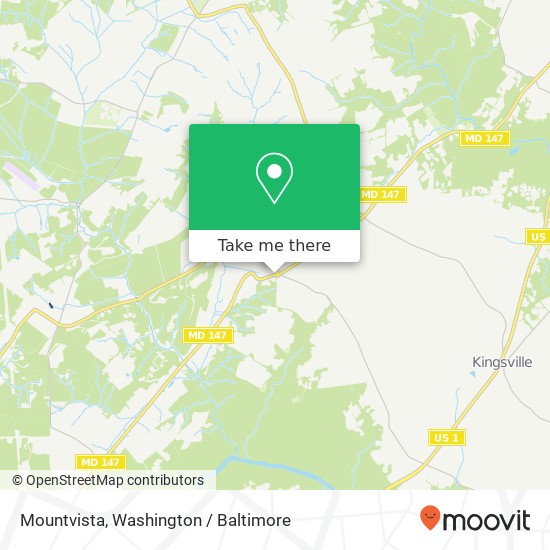 Mountvista, Glen Arm map