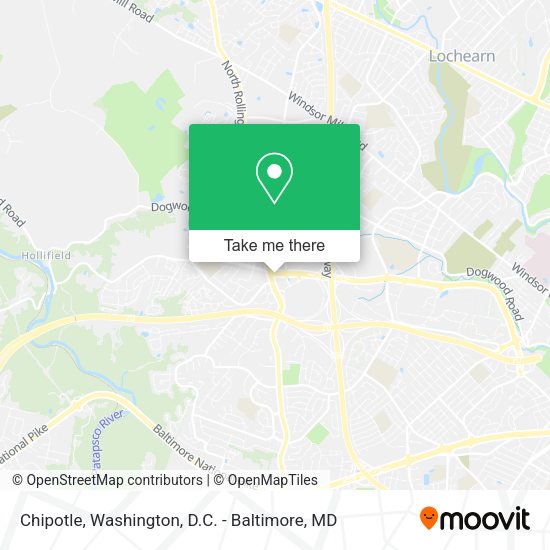 Chipotle map