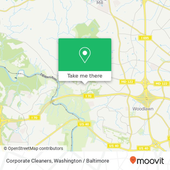 Mapa de Corporate Cleaners, 2117 Riding Crop Way