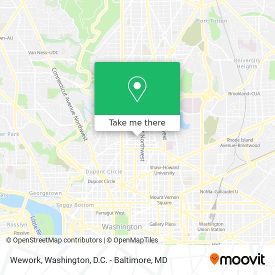 Wework map