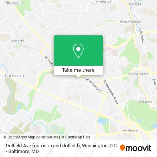 Mapa de Dolfield Ave (garrison and dolfield)