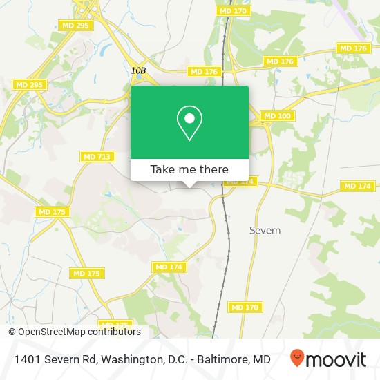 1401 Severn Rd, Severn, MD 21144 map