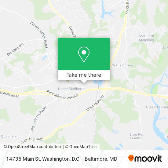 Mapa de 14735 Main St