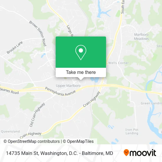 14735 Main St map