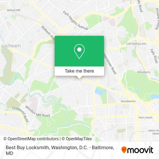 Best Buy Locksmith map
