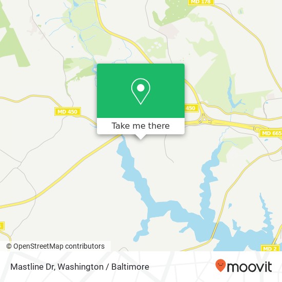 Mapa de Mastline Dr, Annapolis, MD 21401