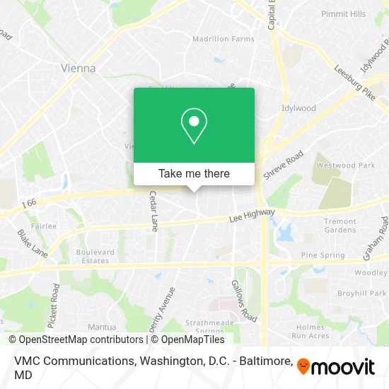 VMC Communications map
