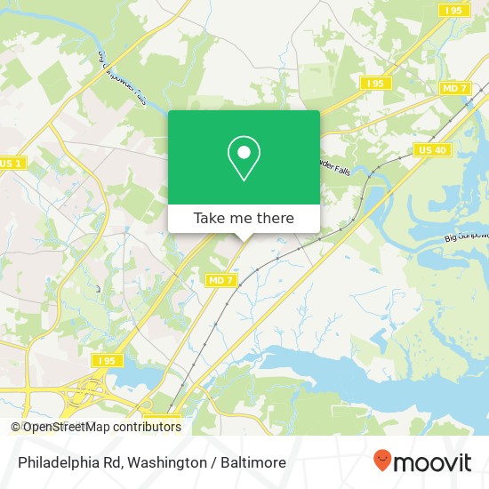 Philadelphia Rd, White Marsh (WHITE MARSH), MD 21162 map