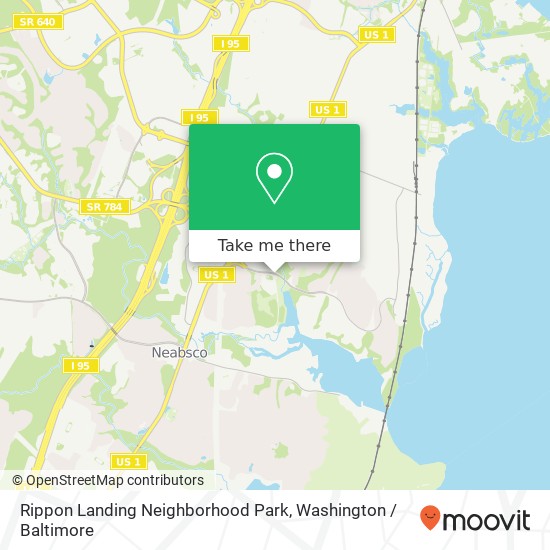 Mapa de Rippon Landing Neighborhood Park, 15125 Blackburn Rd