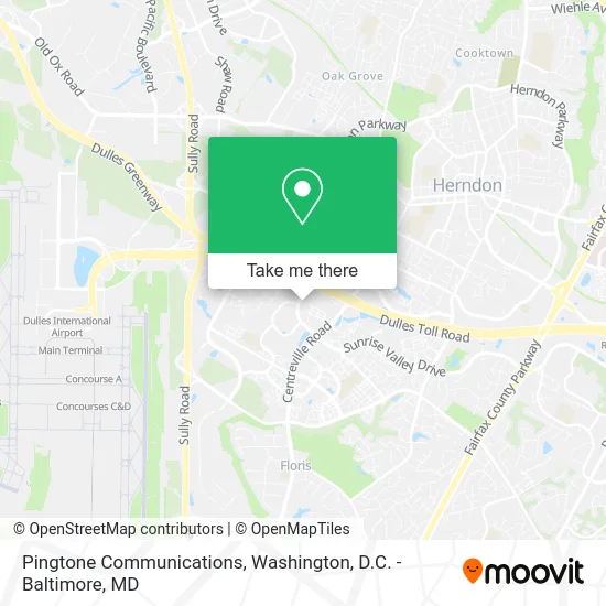 Pingtone Communications map