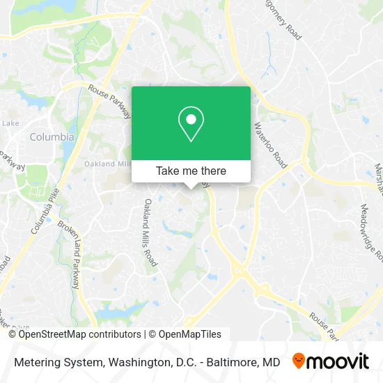 Metering System map