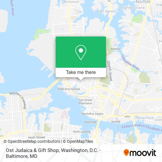 Ost Judaica & Gift Shop map