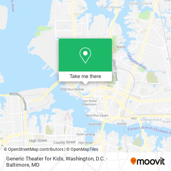 Generic Theater for Kids map