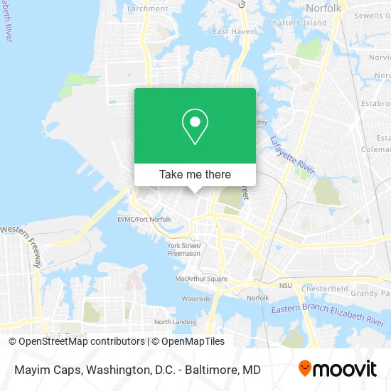 Mayim Caps map