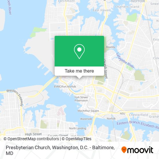 Mapa de Presbyterian Church