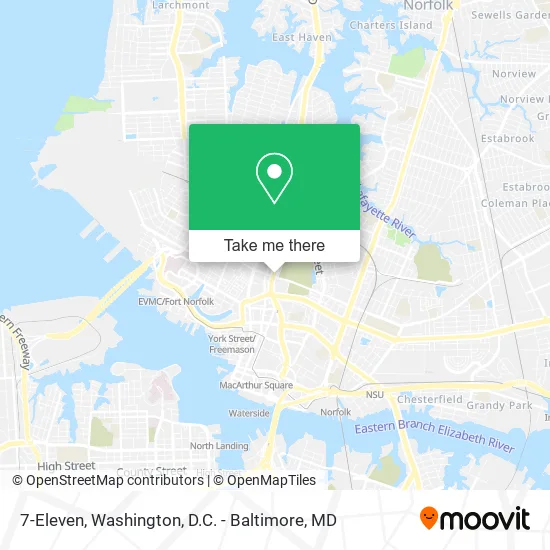 7-Eleven map