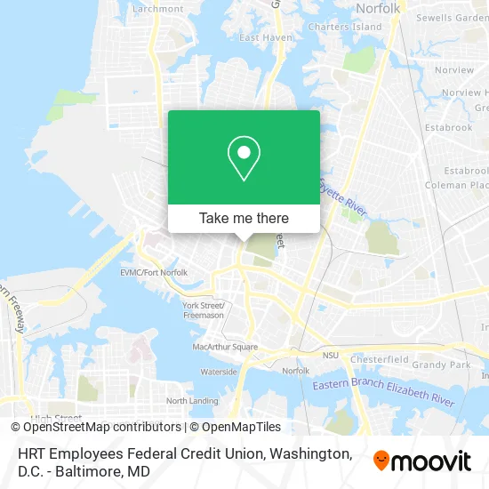HRT Employees Federal Credit Union map