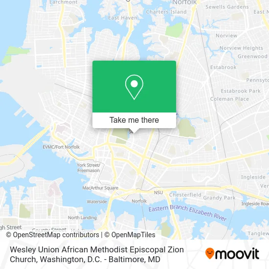 Wesley Union African Methodist Episcopal Zion Church map